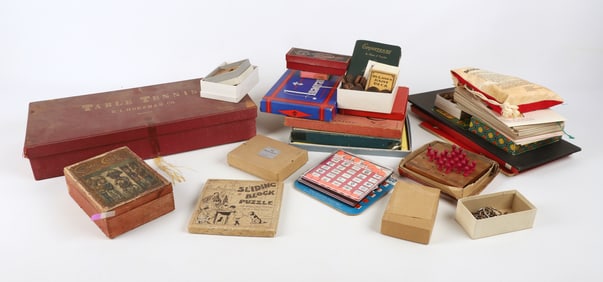 Vintage and Antique Games Grouping