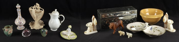 Eclectic Pottery, Porcelain and Vintage Decor