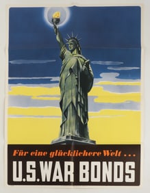 WWII Poster "For a Better Tomorrow" German