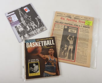 Wilt Chamberlain Autographed Photo COA JSA