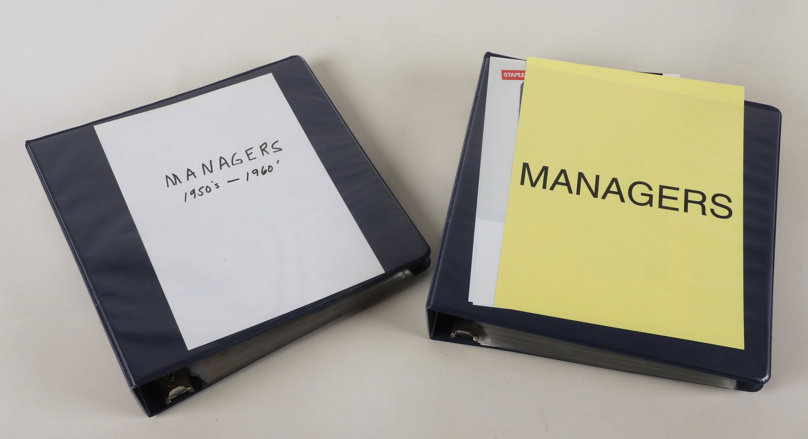 Baseball Card Lot - Managers (1 of 6)