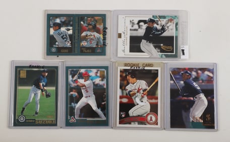 Notable Baseball Rookies Trout, Ichiro, & Pujols