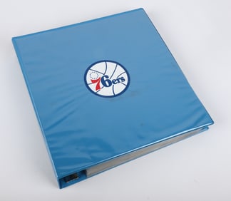 Philadelphia 76ers Card Binder Vintage & Modern