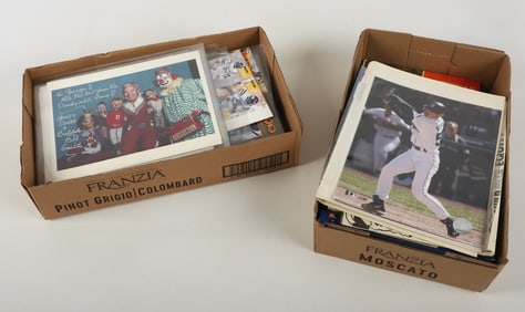 Varied Magazine and Promo Pieces for Card Sets