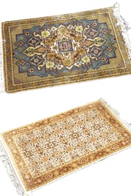 2' x 3' Pakistani Mat, 3'1" x 5' Pakistani Rug