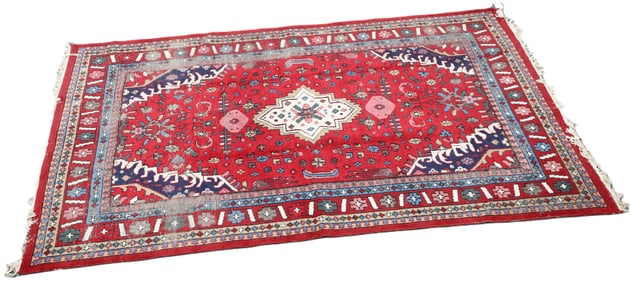 8'6" x 12'1" Indian Rug