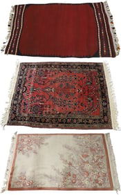 Lot of (3) rugs