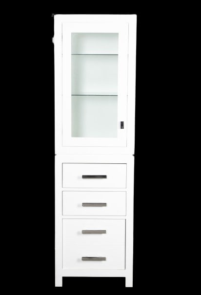 Contemporary white cabinet (1 of 4)