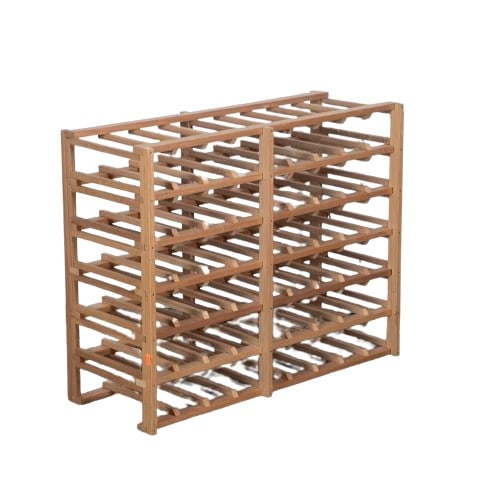 Wine rack: Wine rack, multiple slots, 34-1/2"h x 28"w x 14"d