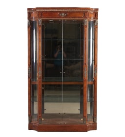 Henredon Grand Provenance lighted display cabinet