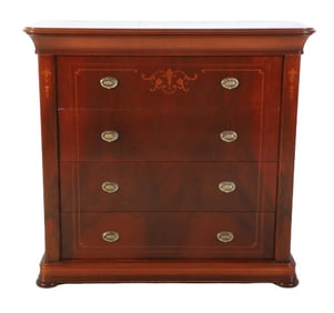 Spanish faux inlaid bachelor's chest