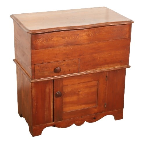 Pine New England style washstand (1 of 5)
