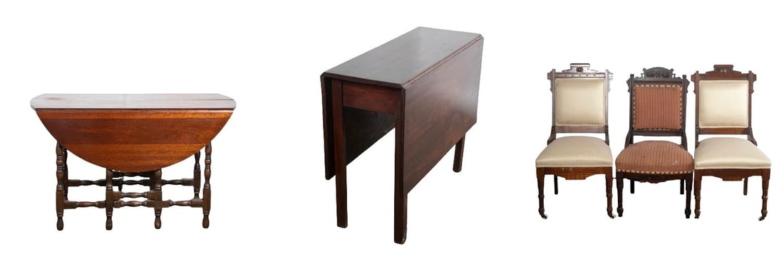 Lot of Walnut Furniture (1 of 12)