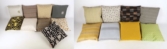 A Collection of Modern Decorative Pillows