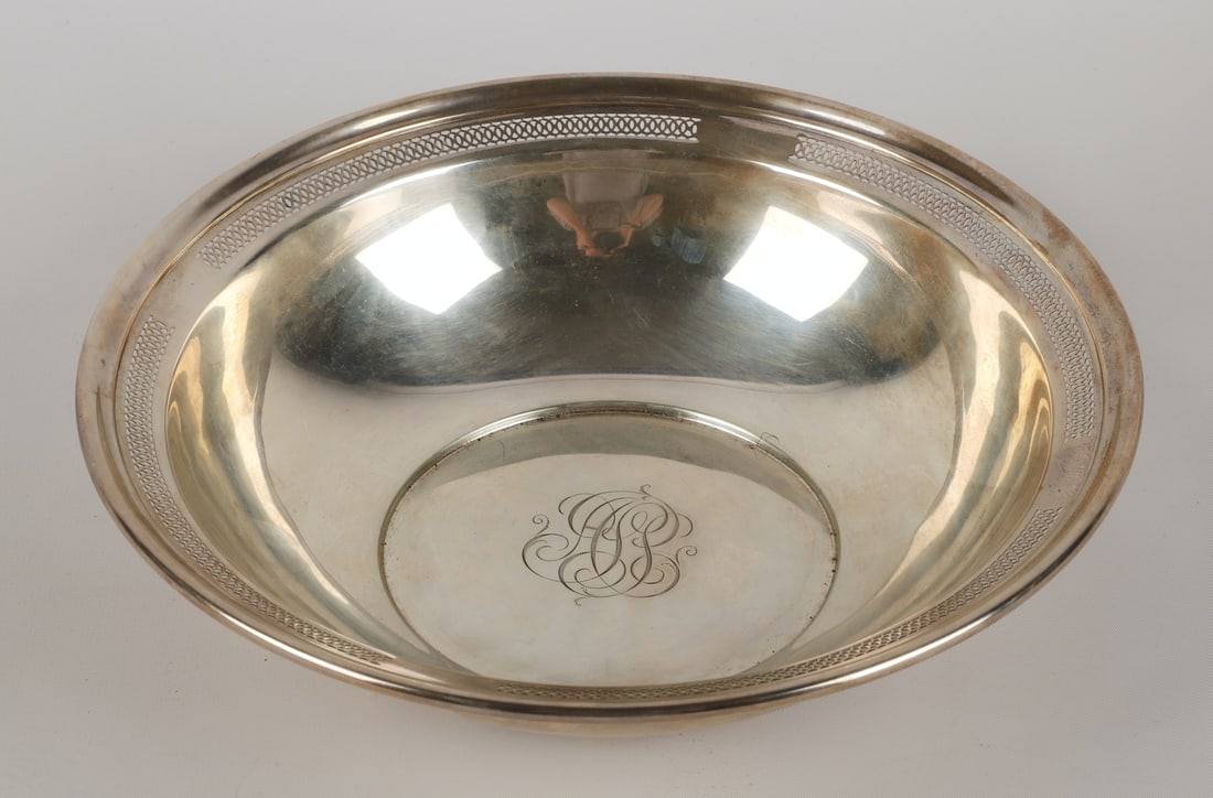 JE Caldwell sterling bowl, 8.77 TO (1 of 4)