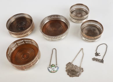 Lot of coasters & bottle labels