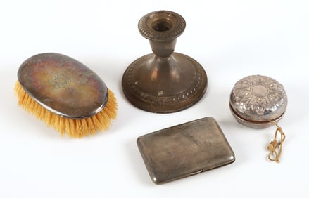 (4) Pieces of sterling silver