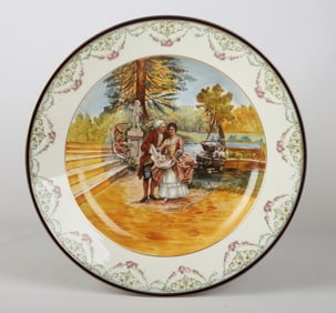 Charles Ahrenfeldt Limoges porcelain bowl