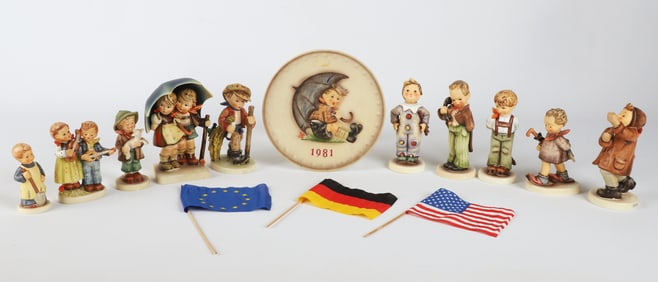 (11) Goebel Hummel Figurines