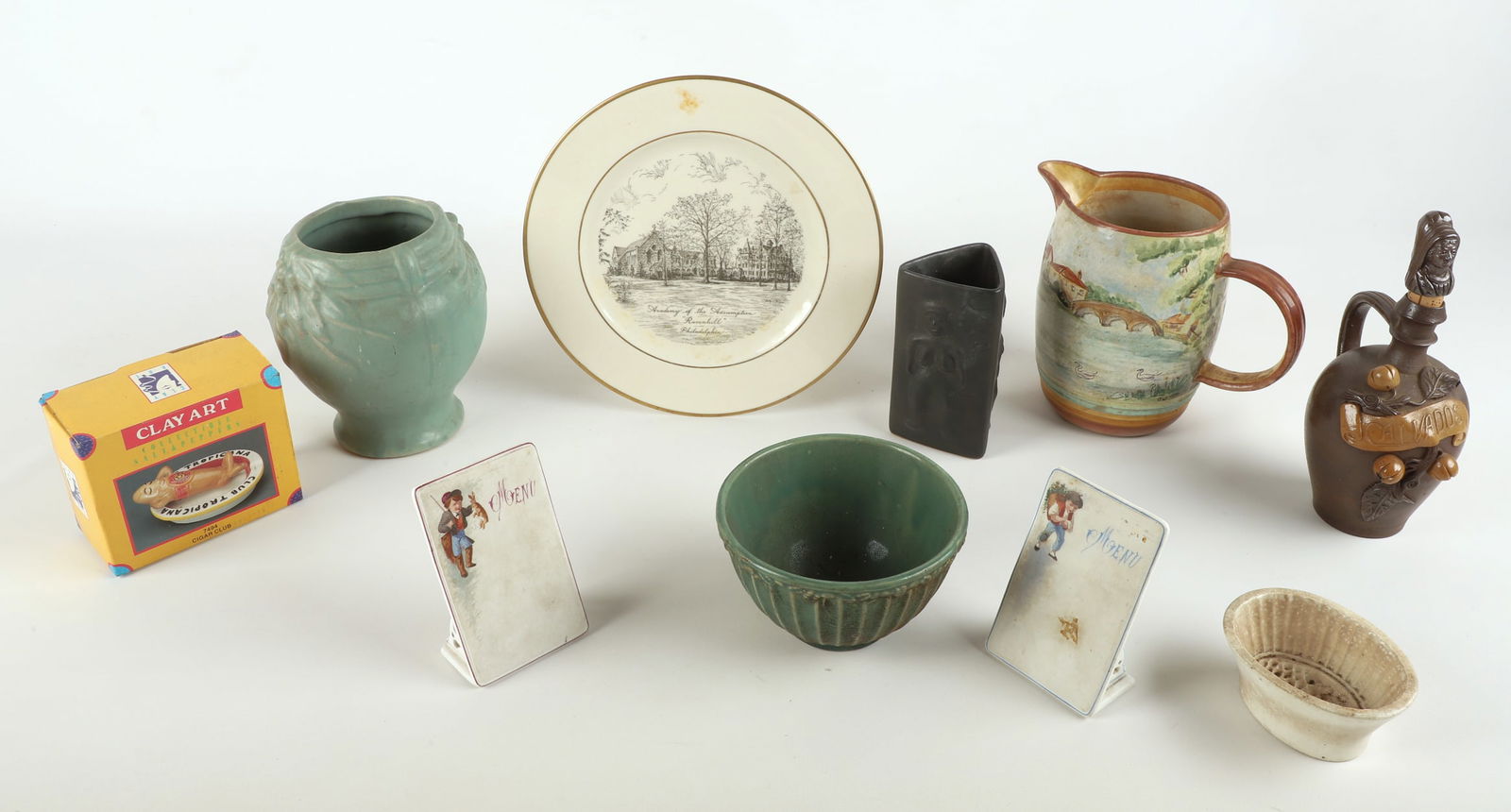 (10) Pieces of porcelain & pottery (1 of 5)