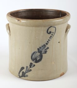 SB Bosworth 4-gallon salt glazed stoneware crock