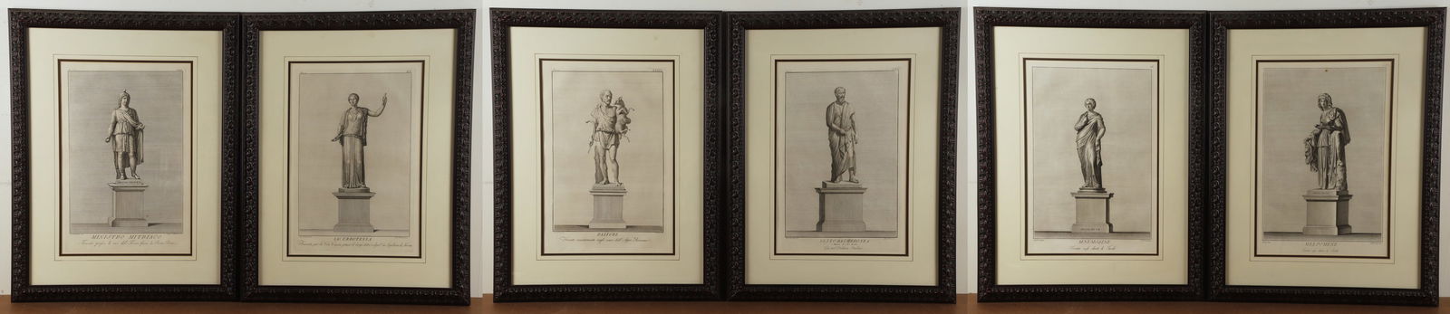 (6) 19th C Engravings of Classical Statuary (1 of 7)