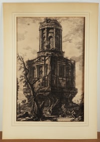 Giovanni Piranesi "The Tomb, La Conochhia""