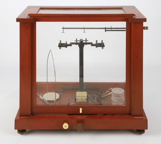 Henry Troemner scale in case