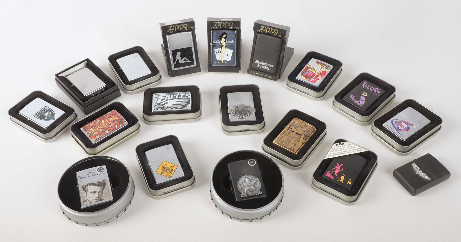 (18) Zippo Lighters (1 of 5)