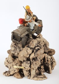 Gene Zesch "Guide Service" sculpture