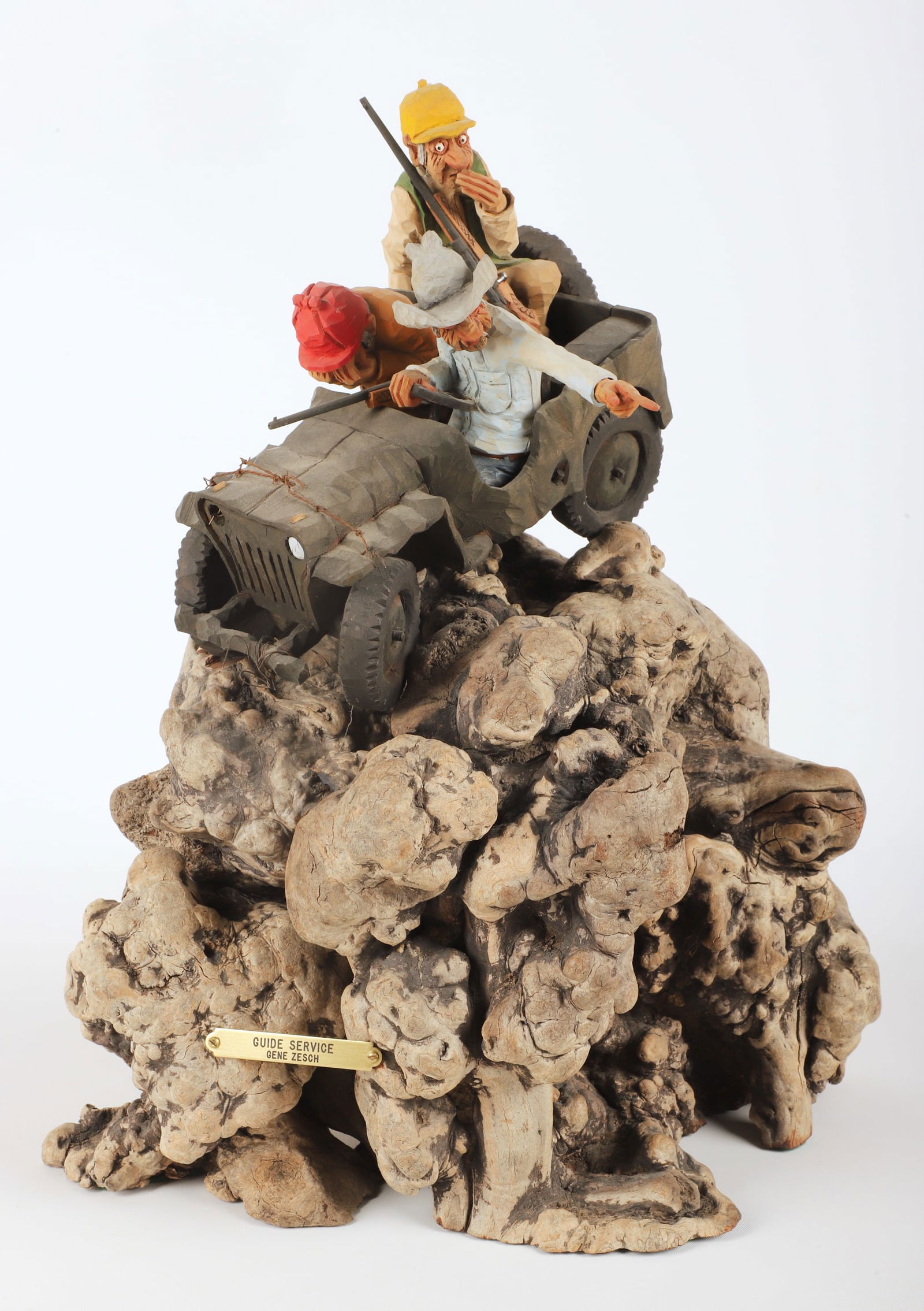 Gene Zesch "Guide Service" sculpture (1 of 5)