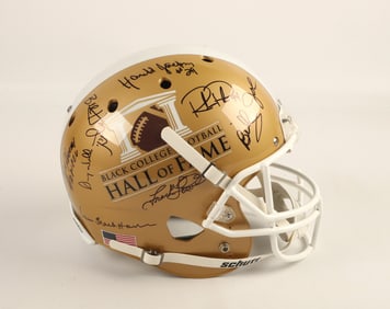 20 Signature Black College HOF Full Sized Schutt