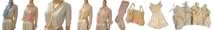 A Collection of 19th and 20th C Undergarments