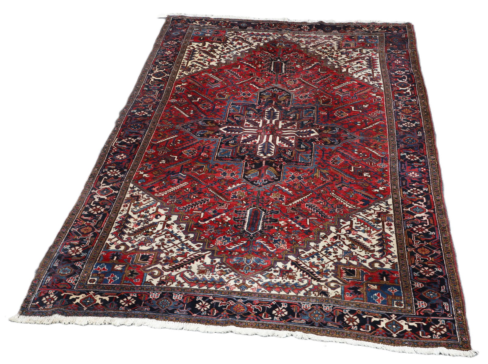 15' x 9'2" Heriz 20th Century