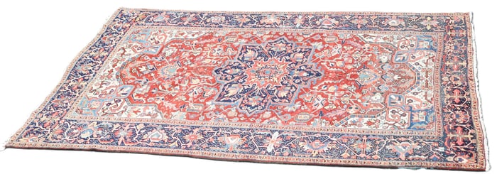 12'2" x 9'1-1/2" Heriz