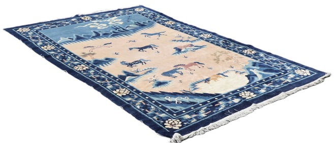 8'6" x 5'6" Peking Rug