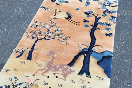 5'4" x 3' Modern Peking Rug