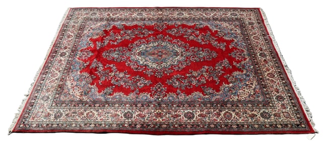 10'5" x 14'2" Mid 20th C. Kazvin Rug