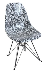 Keith Haring Modern Design Case Study Eiffel chair