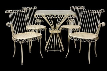 Cap d'Ail, Mathieu Mategot, dinette set