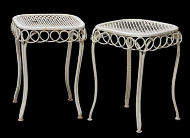 (2) Cap d'Ail, Mathieu Mategot side tables