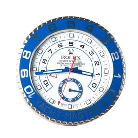 Watch dealer Rolex Yacht Master II display clock