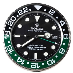 Watch dealer Rolex Sprite display clock