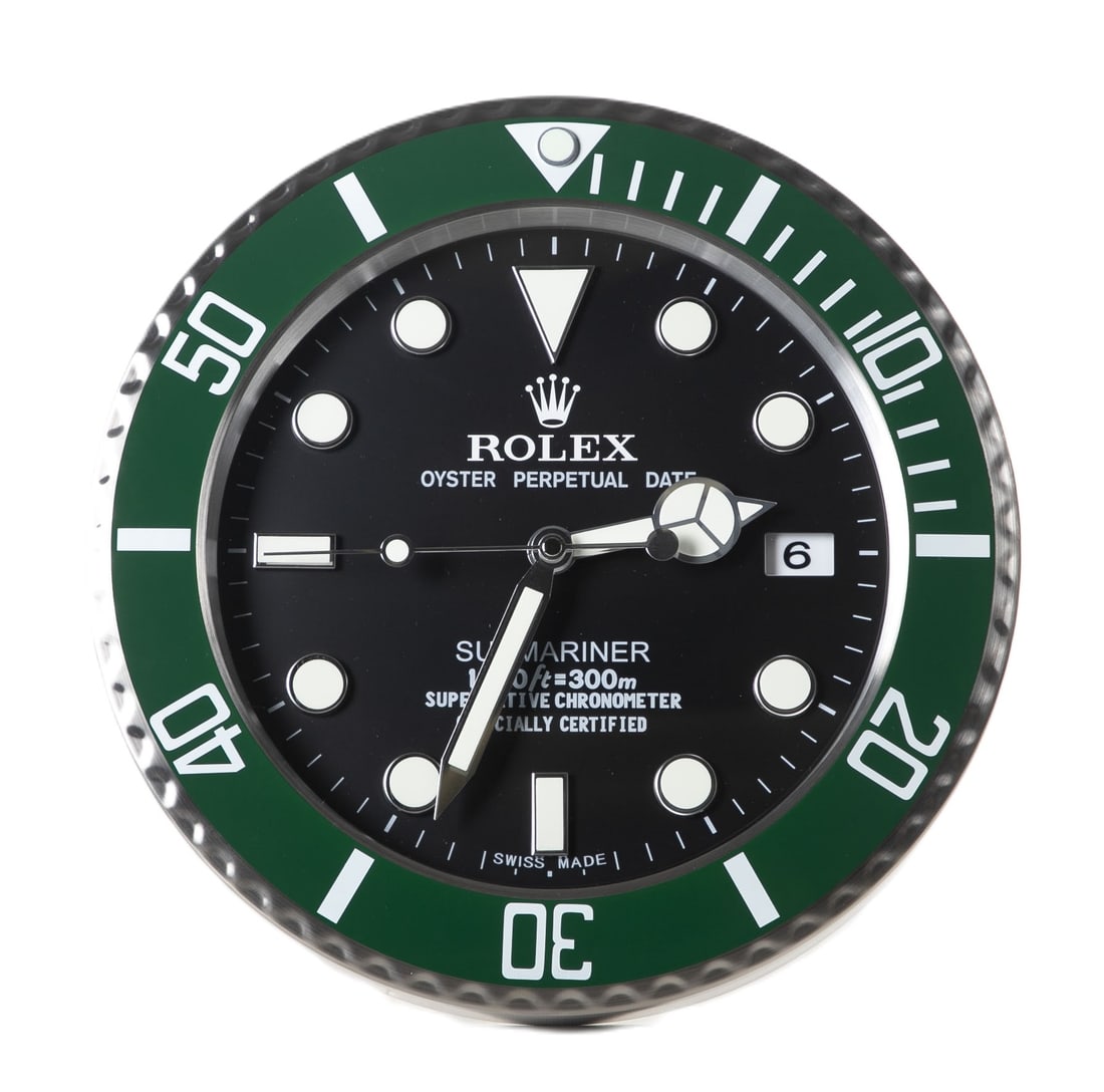 Watch dealer Rolex Sprite display clock (1 of 4)
