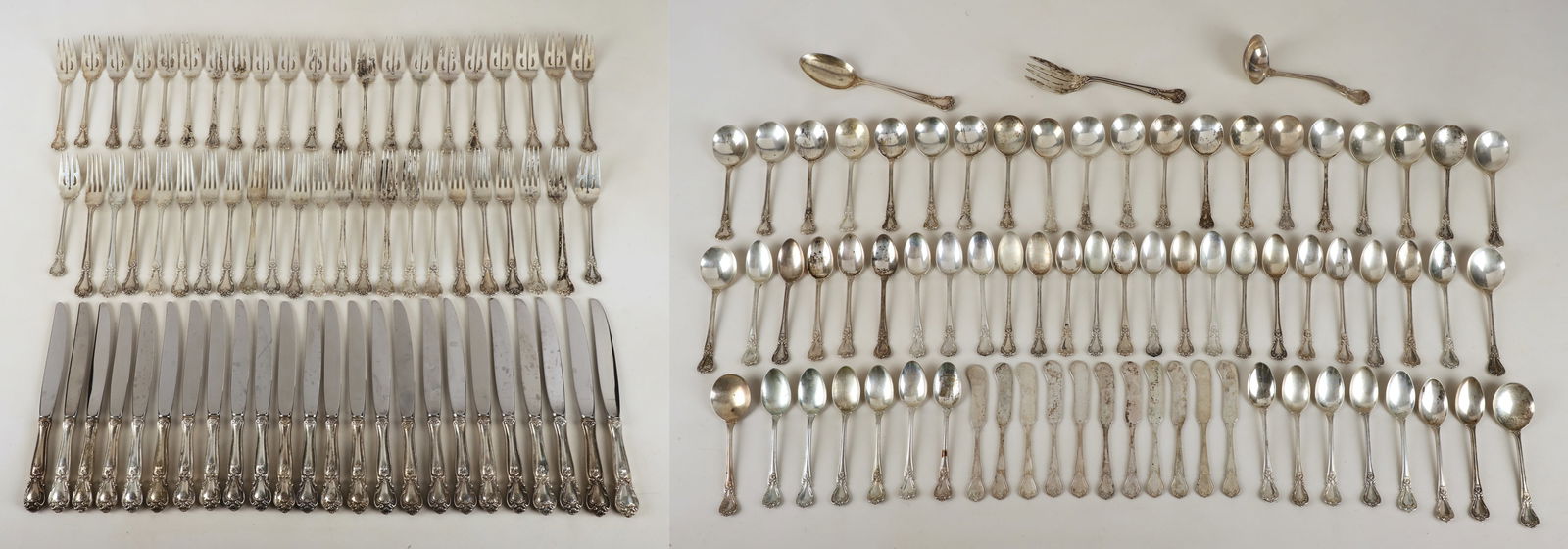 (142) Sterling Weidlich 'Ancestry' Flatware (1 of 8)