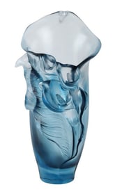Tittot Chinese Crystal Calla Lily Vase