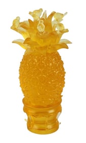 Tittot Chinese Crystal 'Prosperity' Sculpture