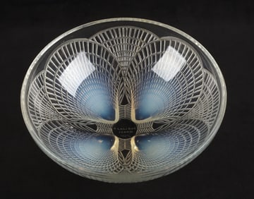 Rene Lalique "Coquilles" shell bowl