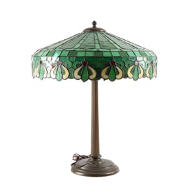 Leaded Glass Table Lamp