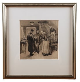 Alice Barber Original Magazine Illustration